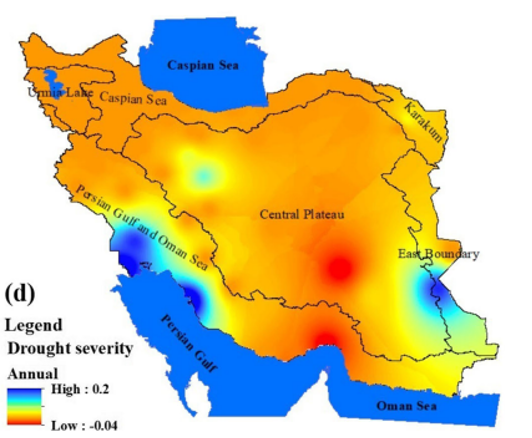 تبخیر و خشکسالی در ایران و غرب آسیا 8 تبخیر و خشکسالی در ایران و غرب آسیا
